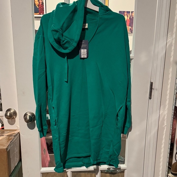 Universal Thread Dresses & Skirts - Universal Thread Teal Hooded Sweatshirt